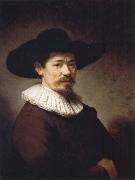 REMBRANDT Harmenszoon van Rijn, Portrait of Herman Doomer